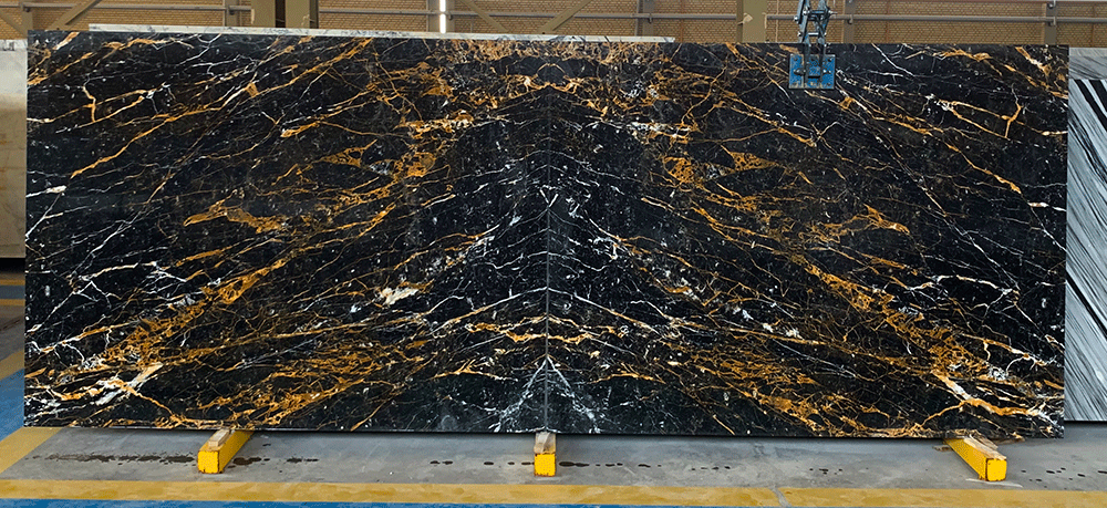 Golden Black marble