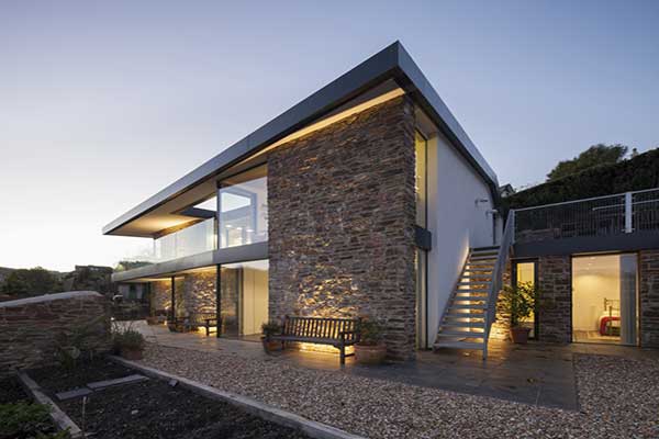 Stone in contemporary architecture